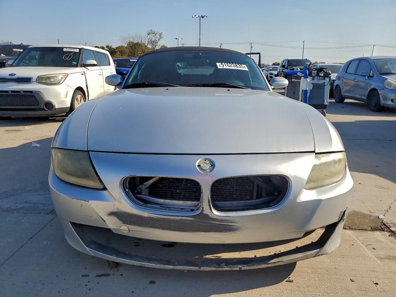 2007 Bmw Z4 3.0 Серебряный vin: 4USBU33517LW73582