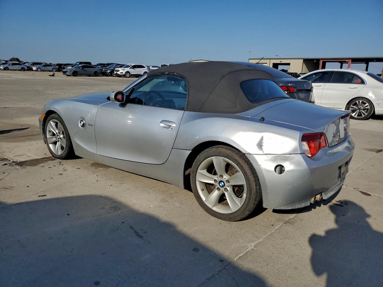 2007 Bmw Z4 3.0 Серебряный vin: 4USBU33517LW73582