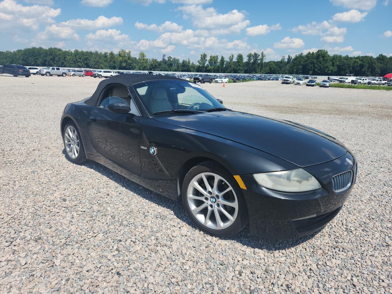 2008 Bmw Z4 3.0 Black vin: 4USBU33528LW74970