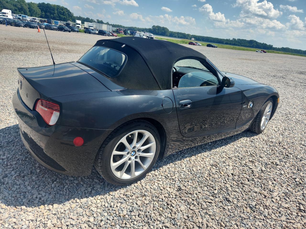 2008 Bmw Z4 3.0 Black vin: 4USBU33528LW74970
