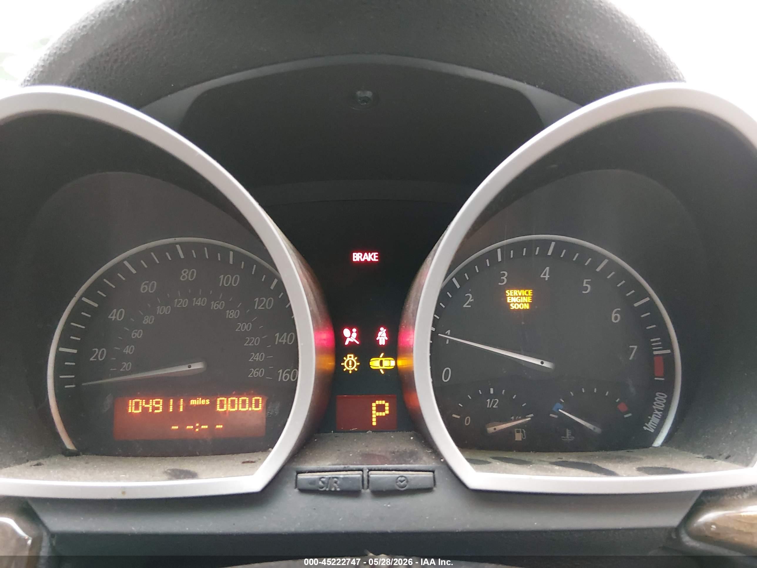 2006 Bmw Z4 3.0i Blue vin: 4USBU33546LW68505