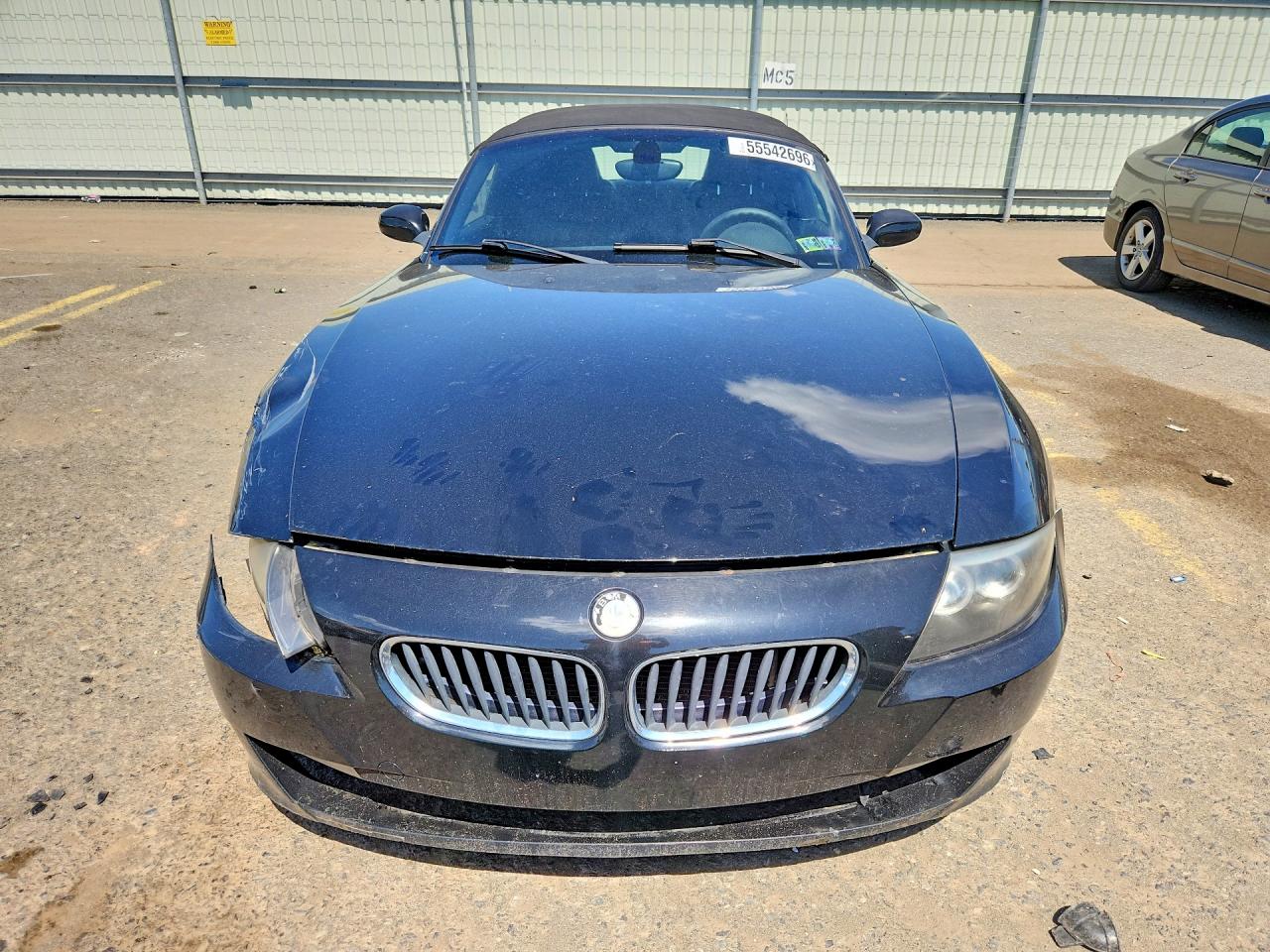 2006 Bmw Z4 3.0 Black vin: 4USBU33556LW69873