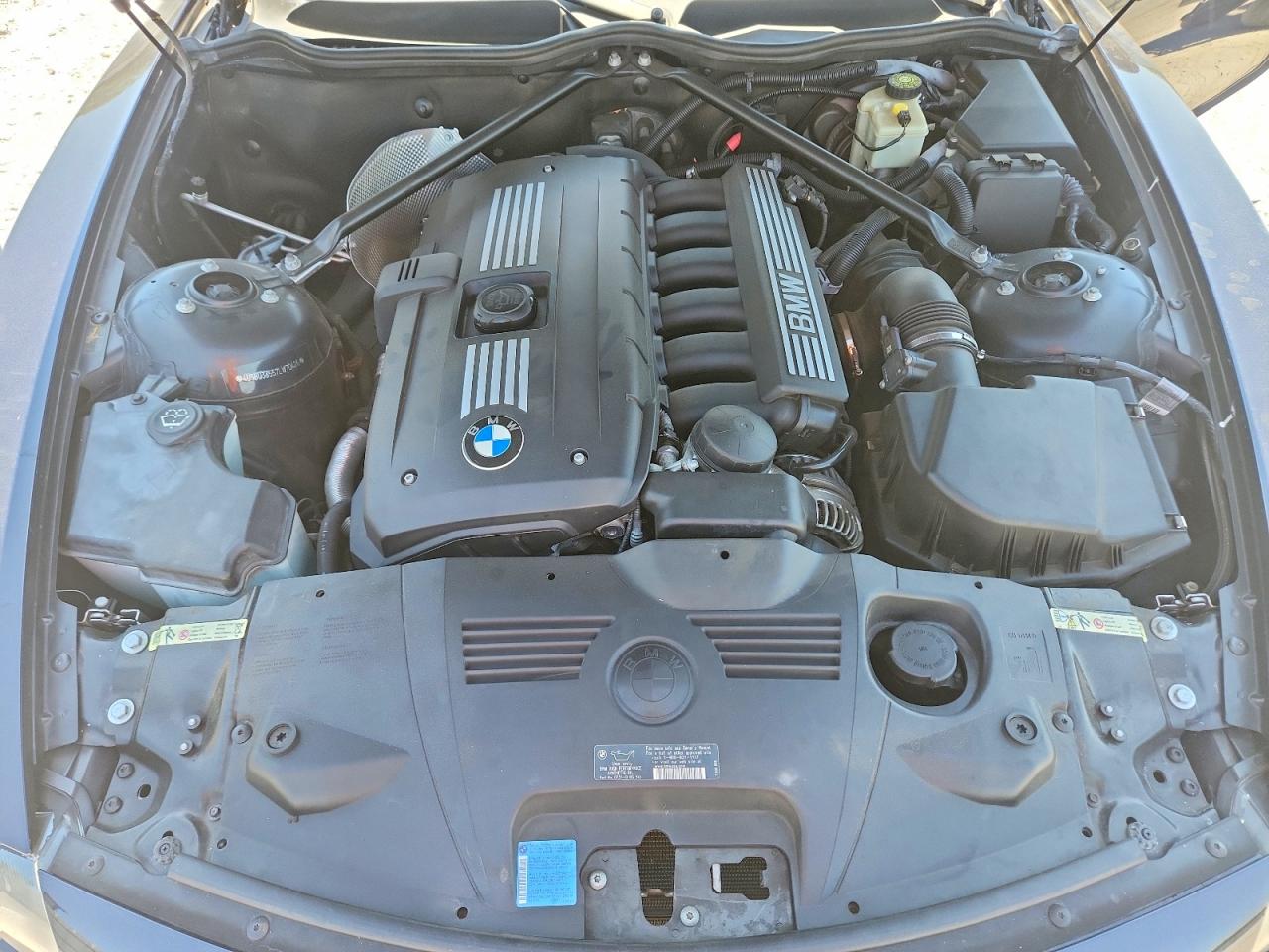 2007 Bmw Z4 3.0 Blue vin: 4USBU33557LW70426