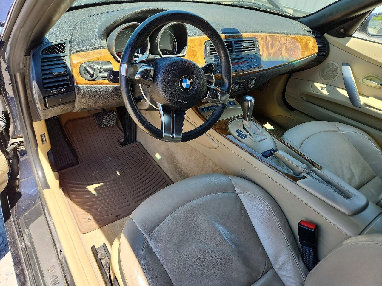 2007 Bmw Z4 3.0 Blue vin: 4USBU33557LW70426