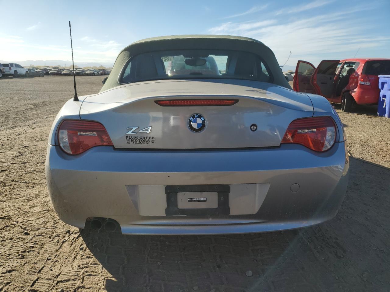 2007 Bmw Z4 3.0 Серебряный vin: 4USBU33557LW72385