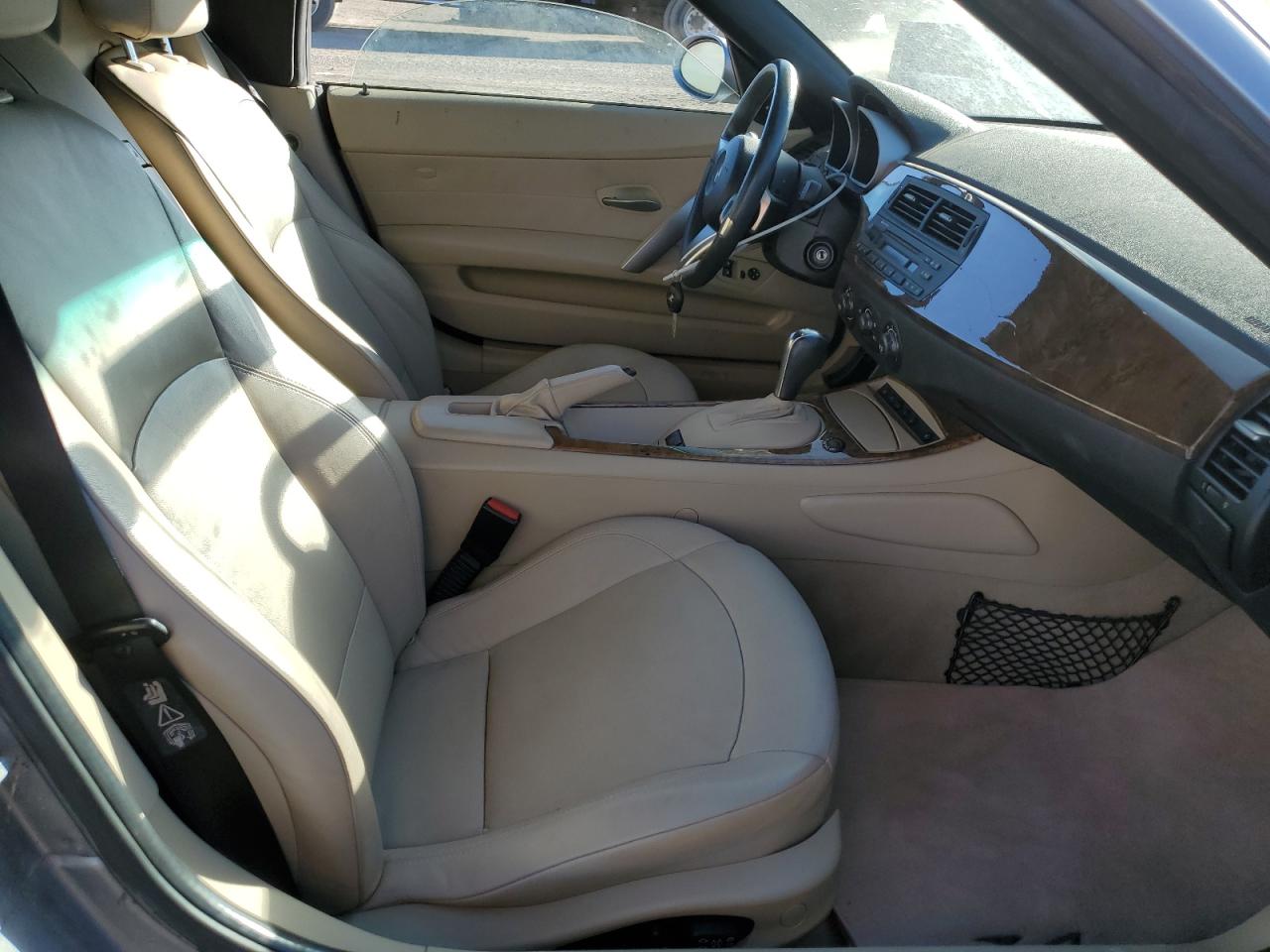 2007 Bmw Z4 3.0 Серебряный vin: 4USBU33557LW72385
