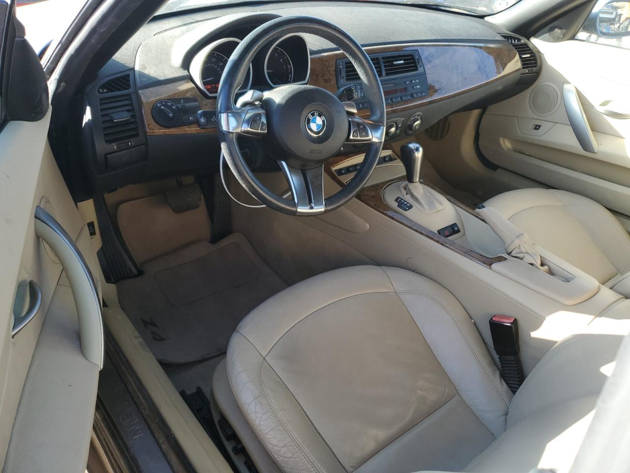 2007 Bmw Z4 3.0 Серебряный vin: 4USBU33557LW72385
