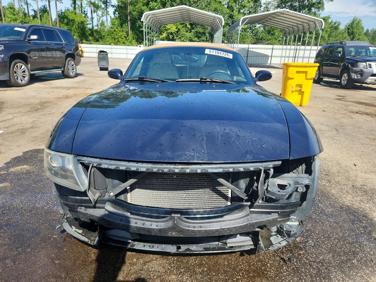 2006 Bmw Z4 3.0 Blue vin: 4USBU33596LW67771