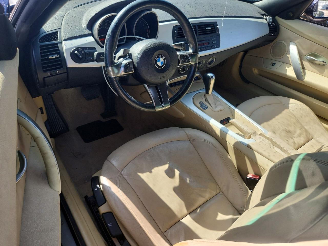 2006 Bmw Z4 3.0 Blue vin: 4USBU33596LW67771