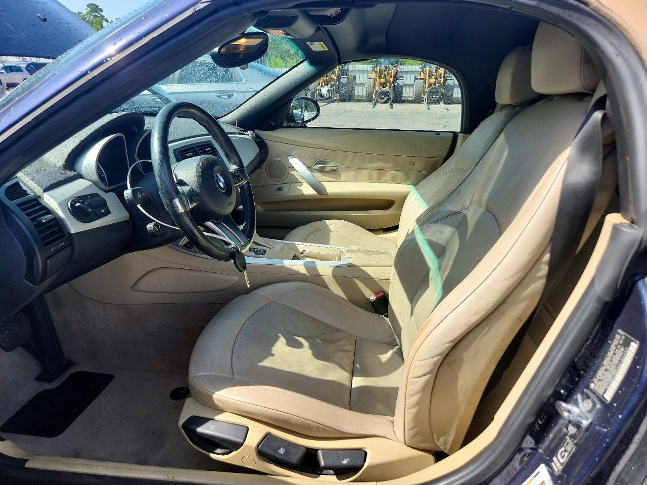 2006 Bmw Z4 3.0 Blue vin: 4USBU33596LW67771