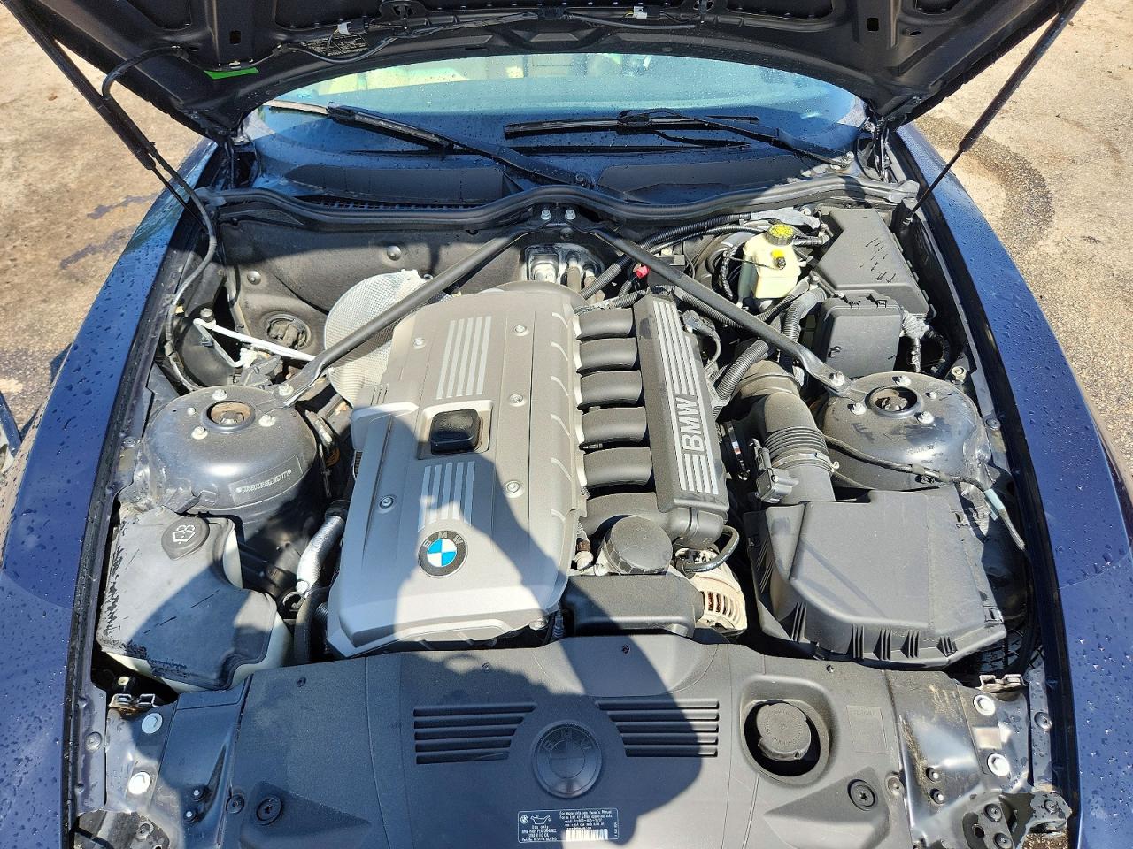 2006 Bmw Z4 3.0 Blue vin: 4USBU33596LW67771