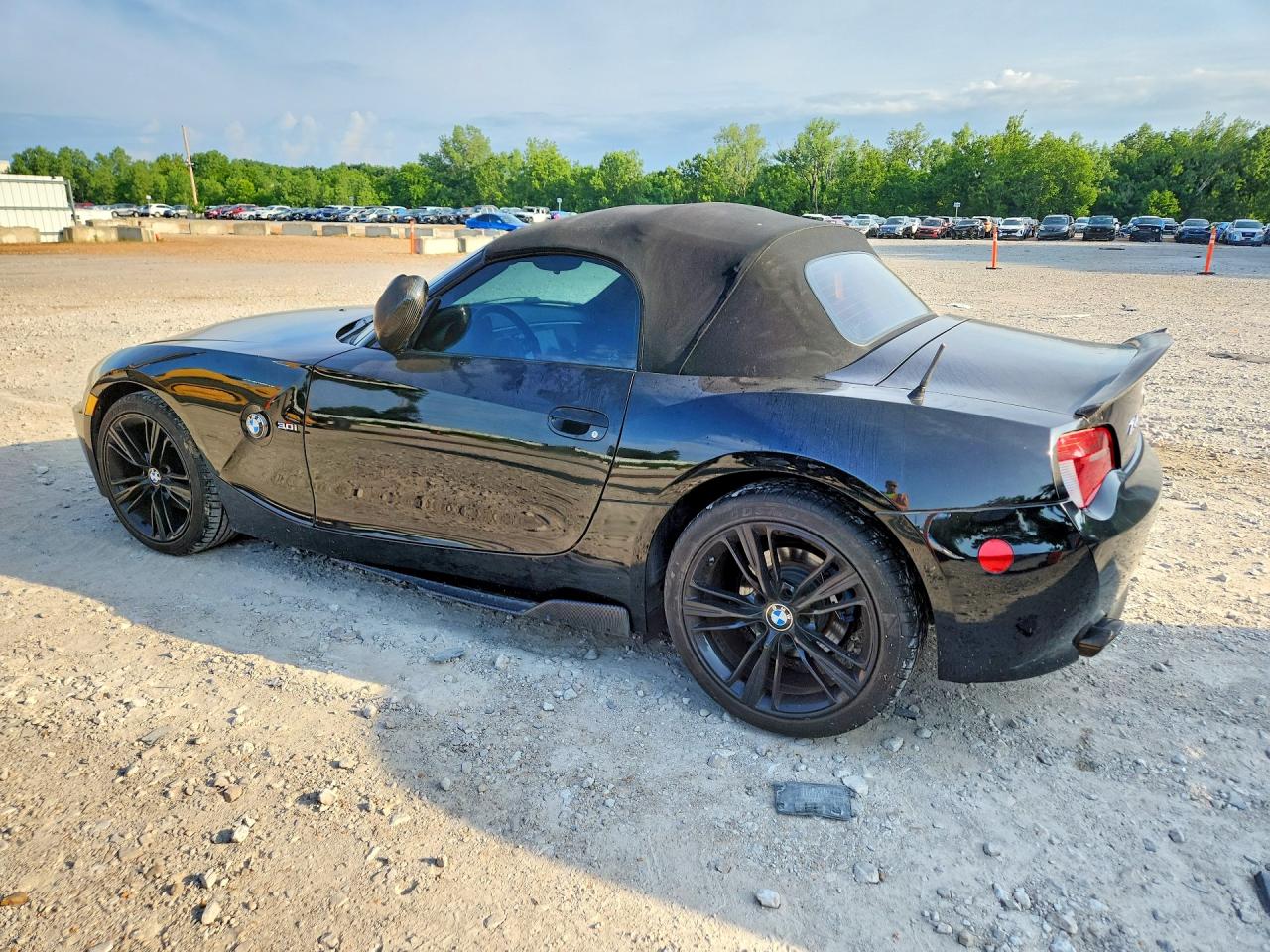 2007 Bmw Z4 3.0 Black vin: 4USBU33597LW71739
