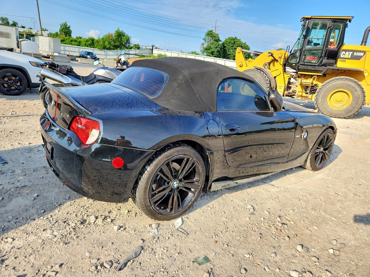 2007 Bmw Z4 3.0 Black vin: 4USBU33597LW71739