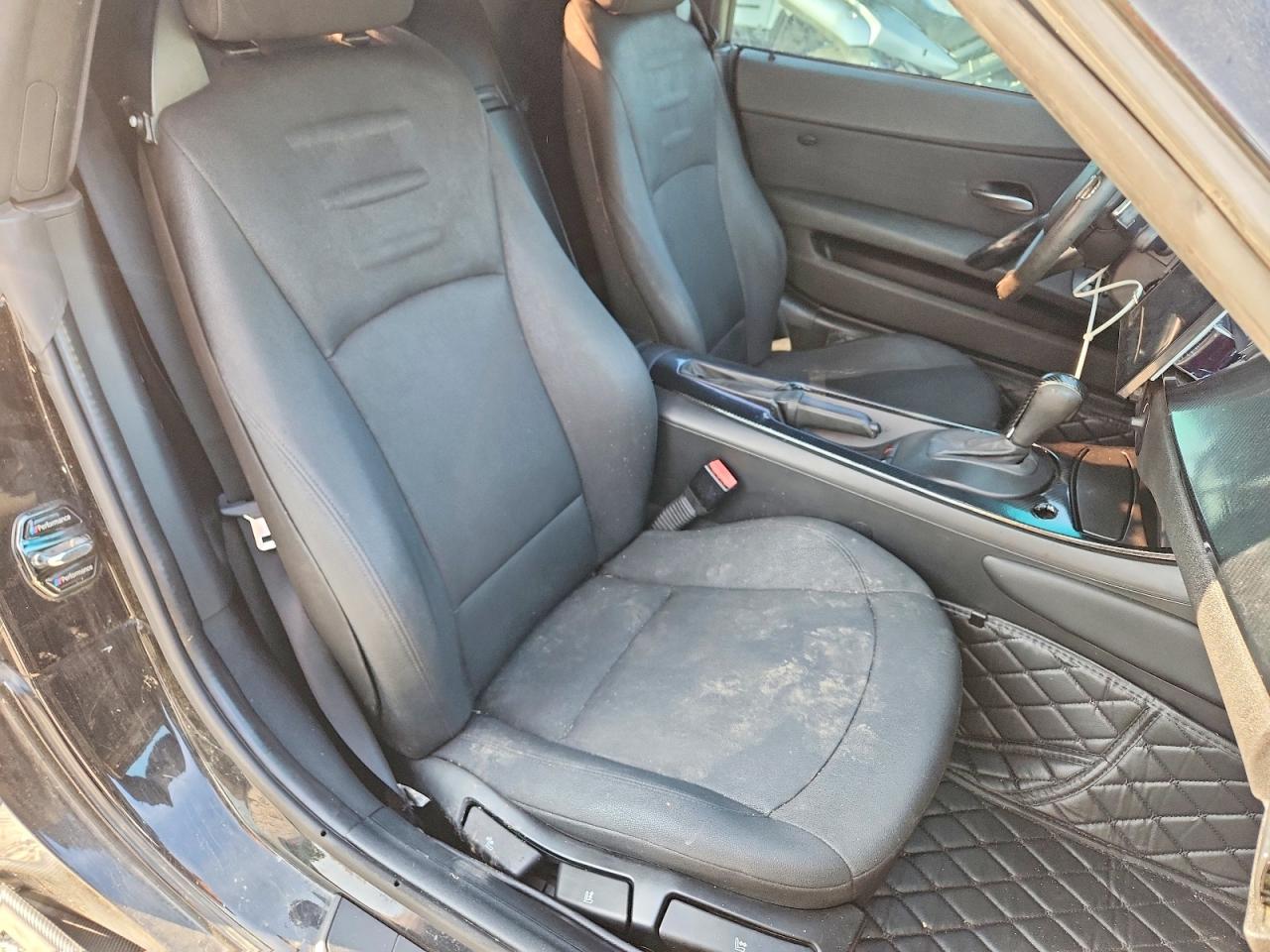 2007 Bmw Z4 3.0 Black vin: 4USBU33597LW71739