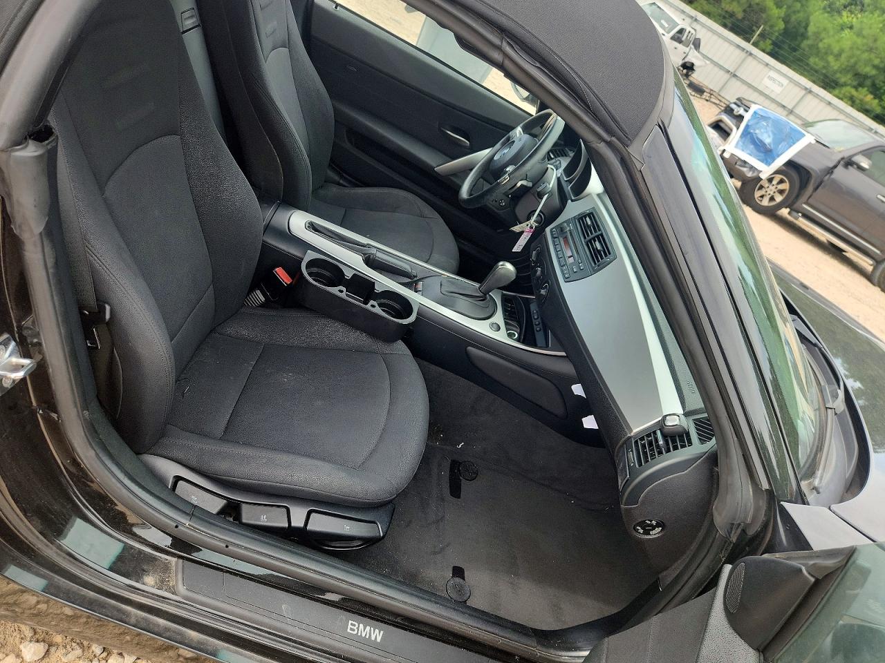 2006 Bmw Z4 3.0 Черный vin: 4USBU335X6LW69433