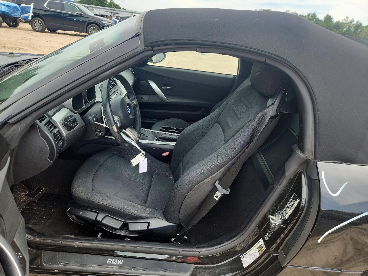 2006 Bmw Z4 3.0 Черный vin: 4USBU335X6LW69433