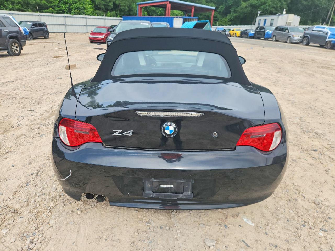 2006 Bmw Z4 3.0 Черный vin: 4USBU335X6LW69433