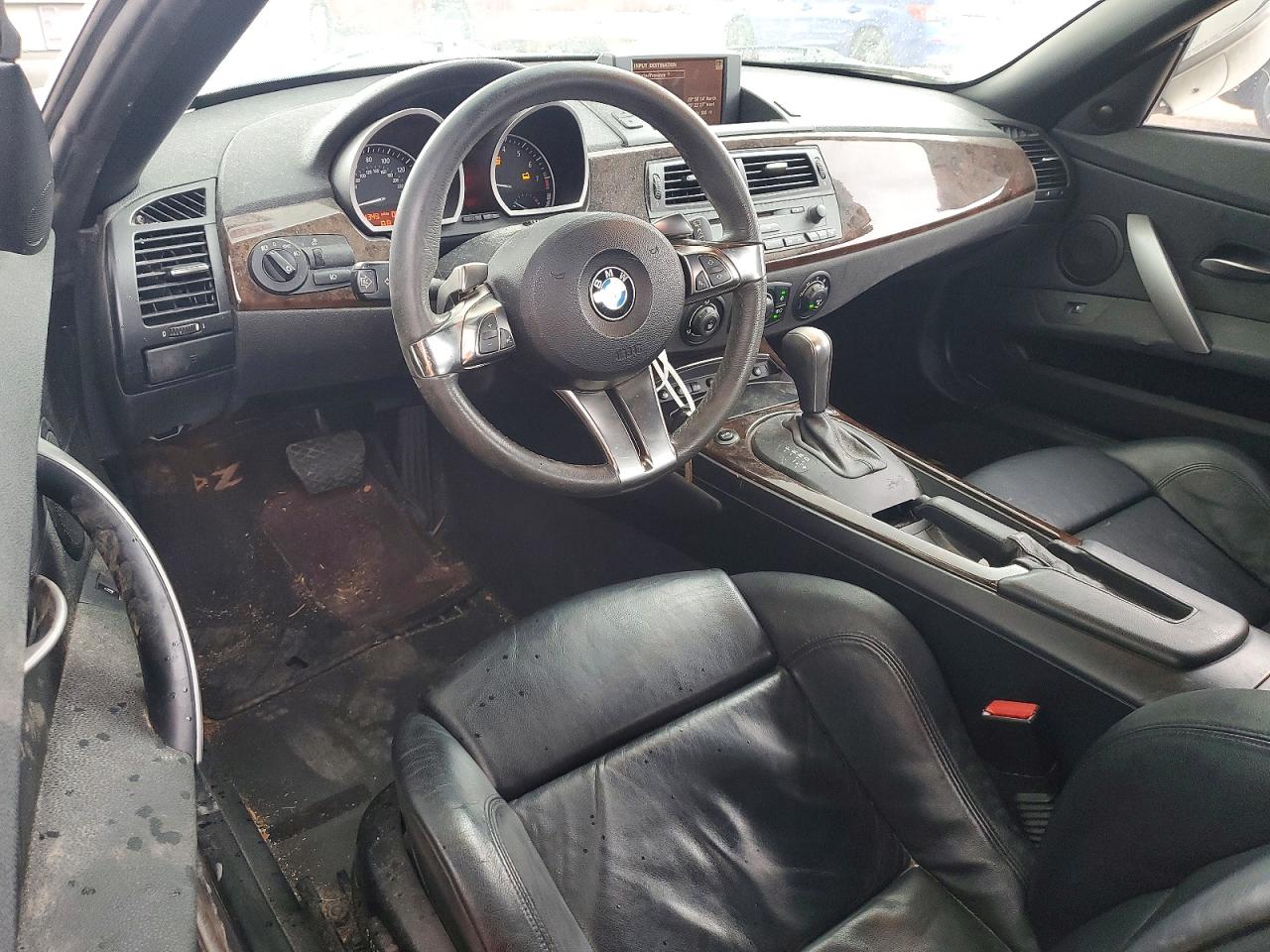 2007 Bmw Z4 3.0si White vin: 4USBU53507LX03683