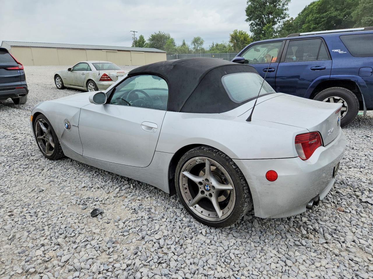 2006 Bmw Z4 3.0si Silver vin: 4USBU53516LX00841