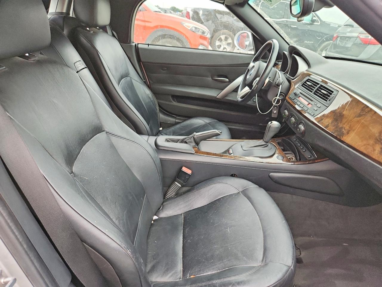 2006 Bmw Z4 3.0si Silver vin: 4USBU53516LX00841