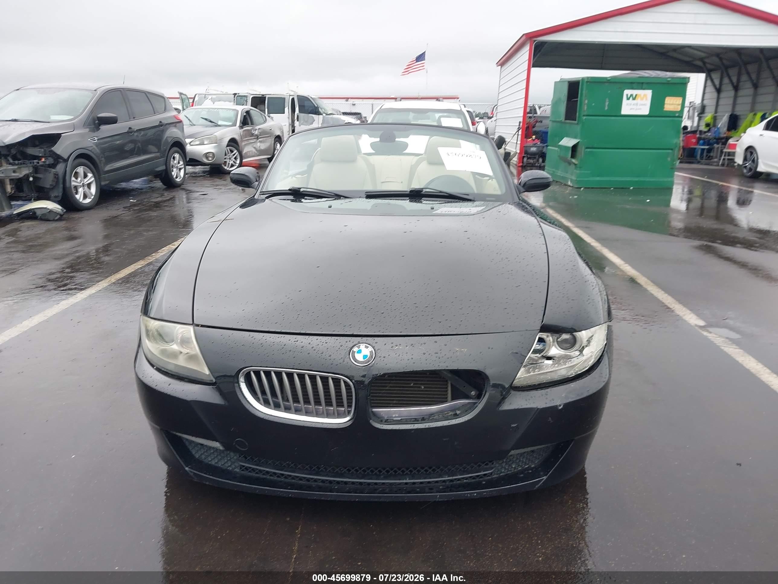 2006 Bmw Z4 3.0si Black vin: 4USBU53516LX00922