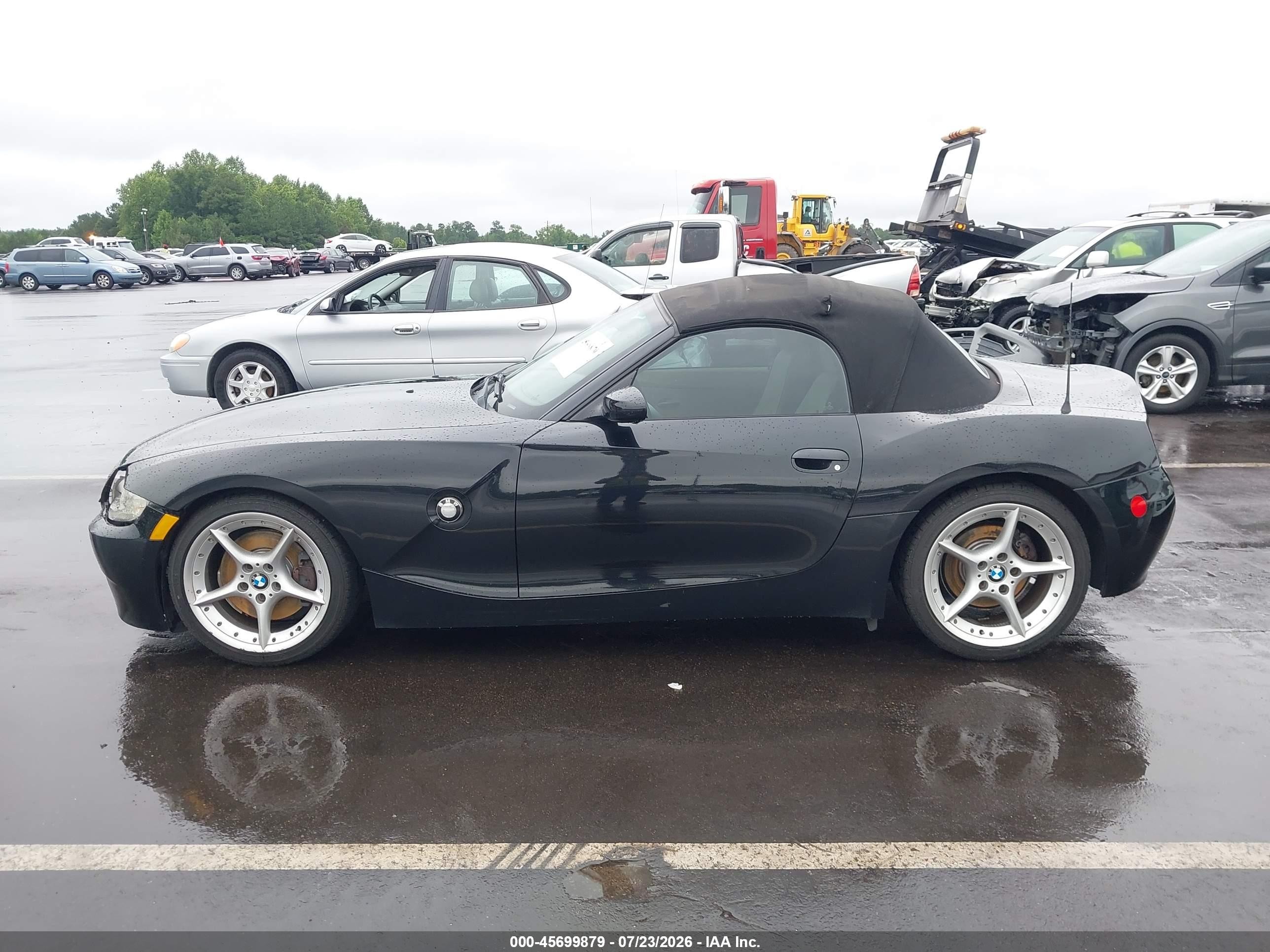 2006 Bmw Z4 3.0si Black vin: 4USBU53516LX00922