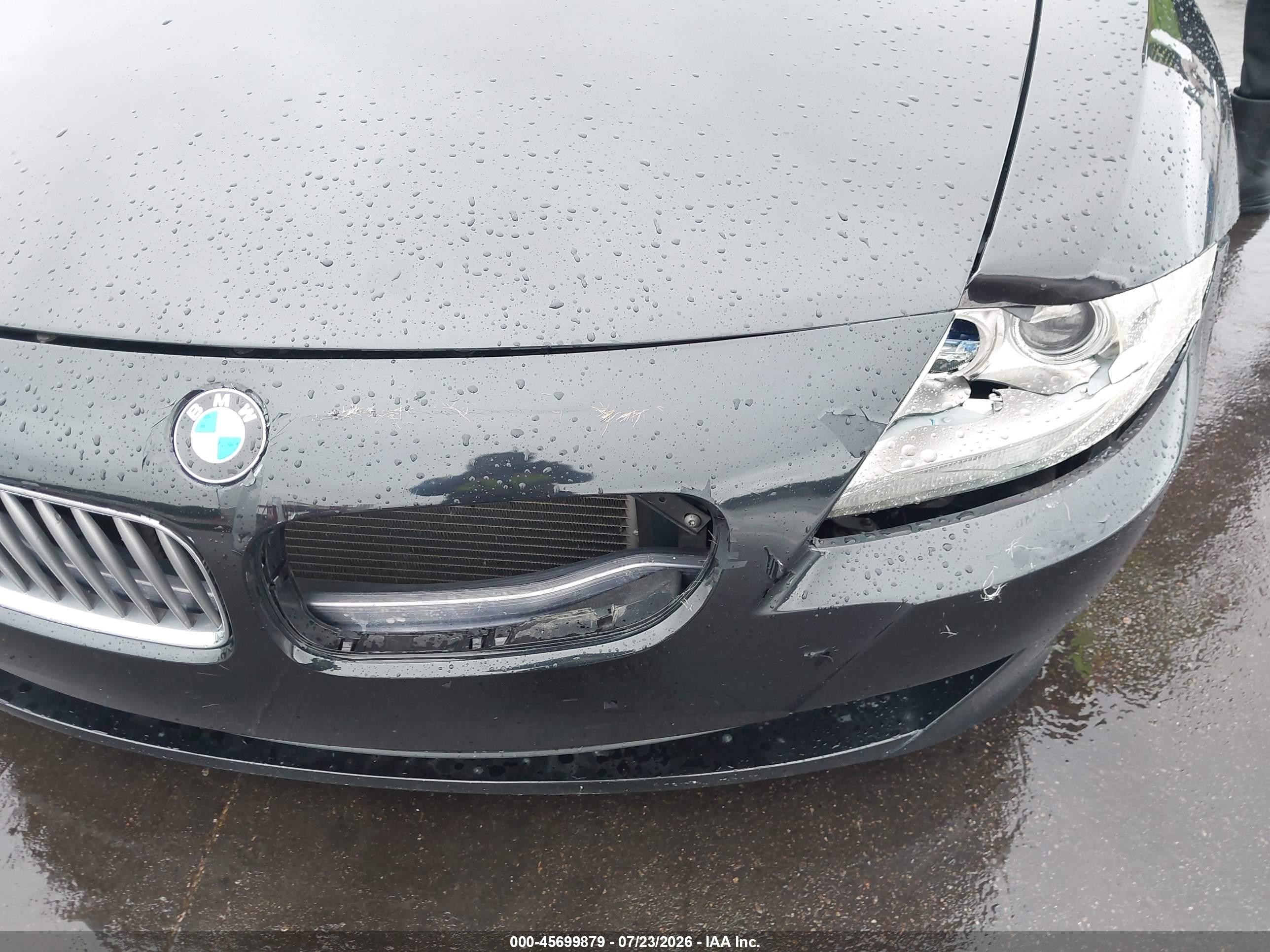 2006 Bmw Z4 3.0si Black vin: 4USBU53516LX00922