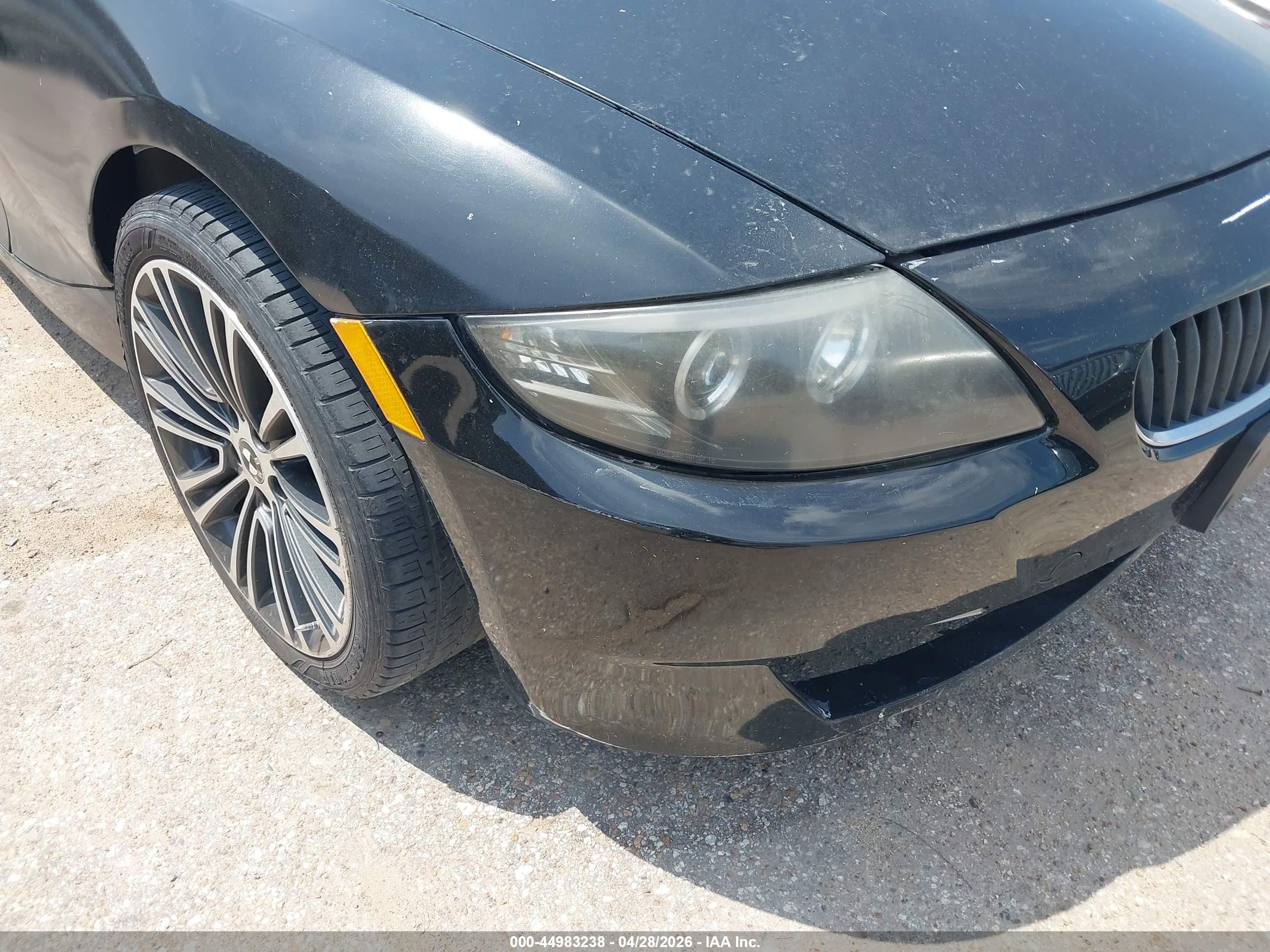 2006 Bmw Z4 3.0si Black vin: 4USBU53526LX00945