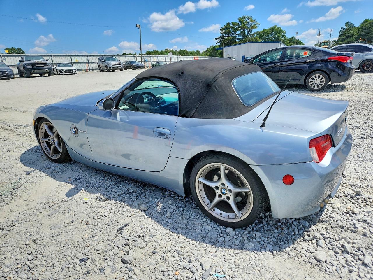 2006 Bmw Z4 3.0si Blue vin: 4USBU53536LX00954