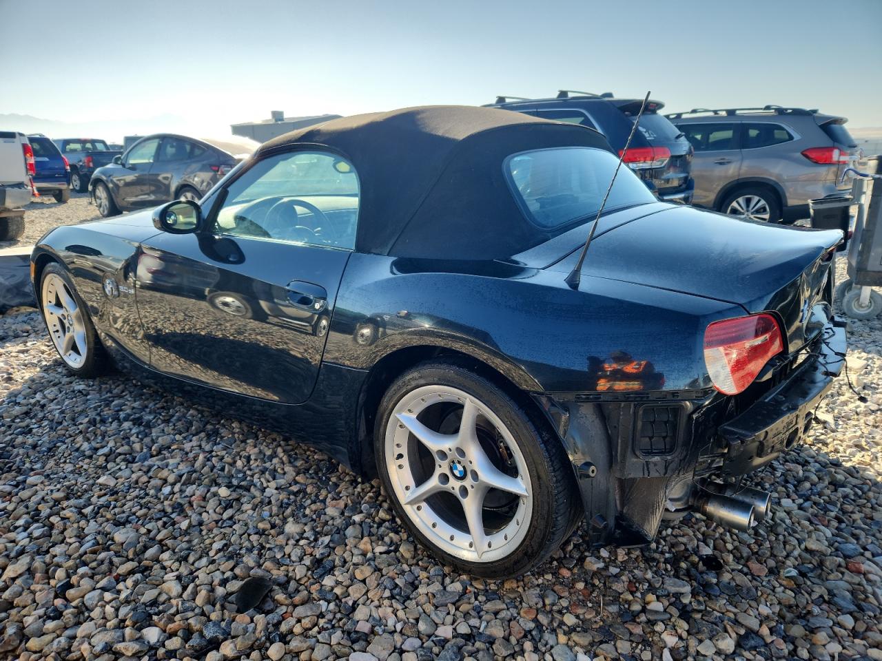 2006 Bmw Z4 3.0si Черный vin: 4USBU53536LX01263