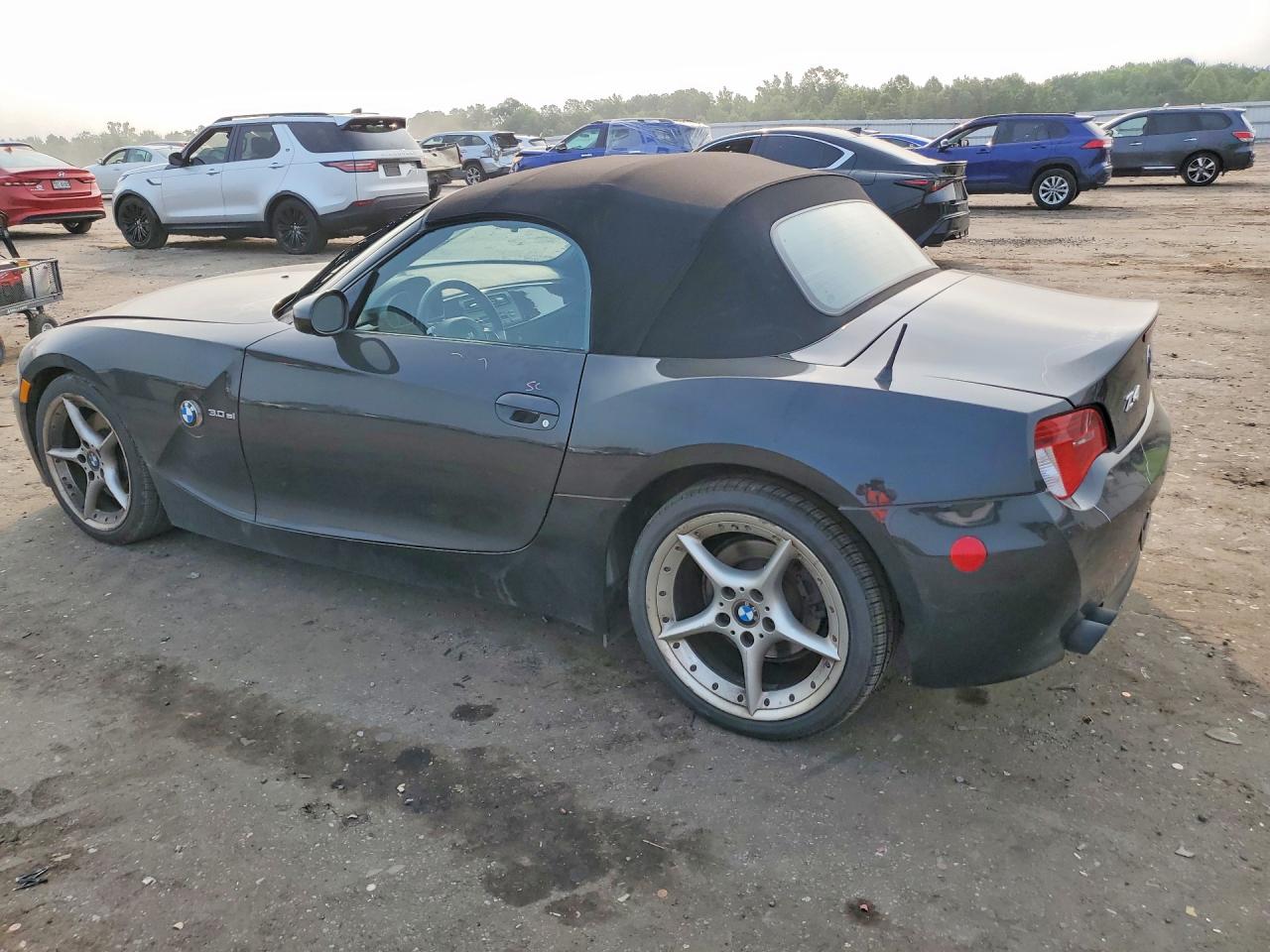 2008 Bmw Z4 3.0si Gray vin: 4USBU53538LX04165