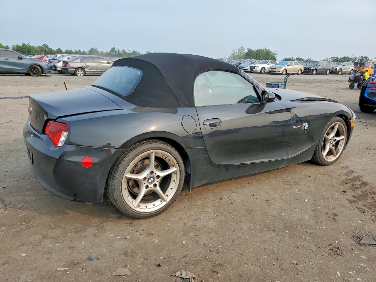 2008 Bmw Z4 3.0si Gray vin: 4USBU53538LX04165