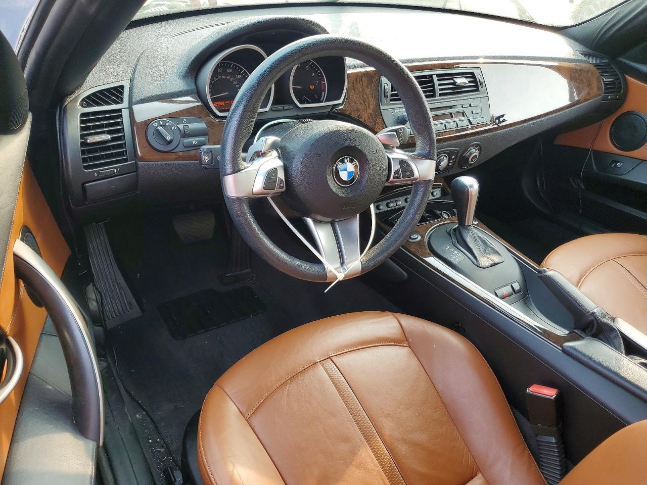 2008 Bmw Z4 3.0si Gray vin: 4USBU53538LX04165
