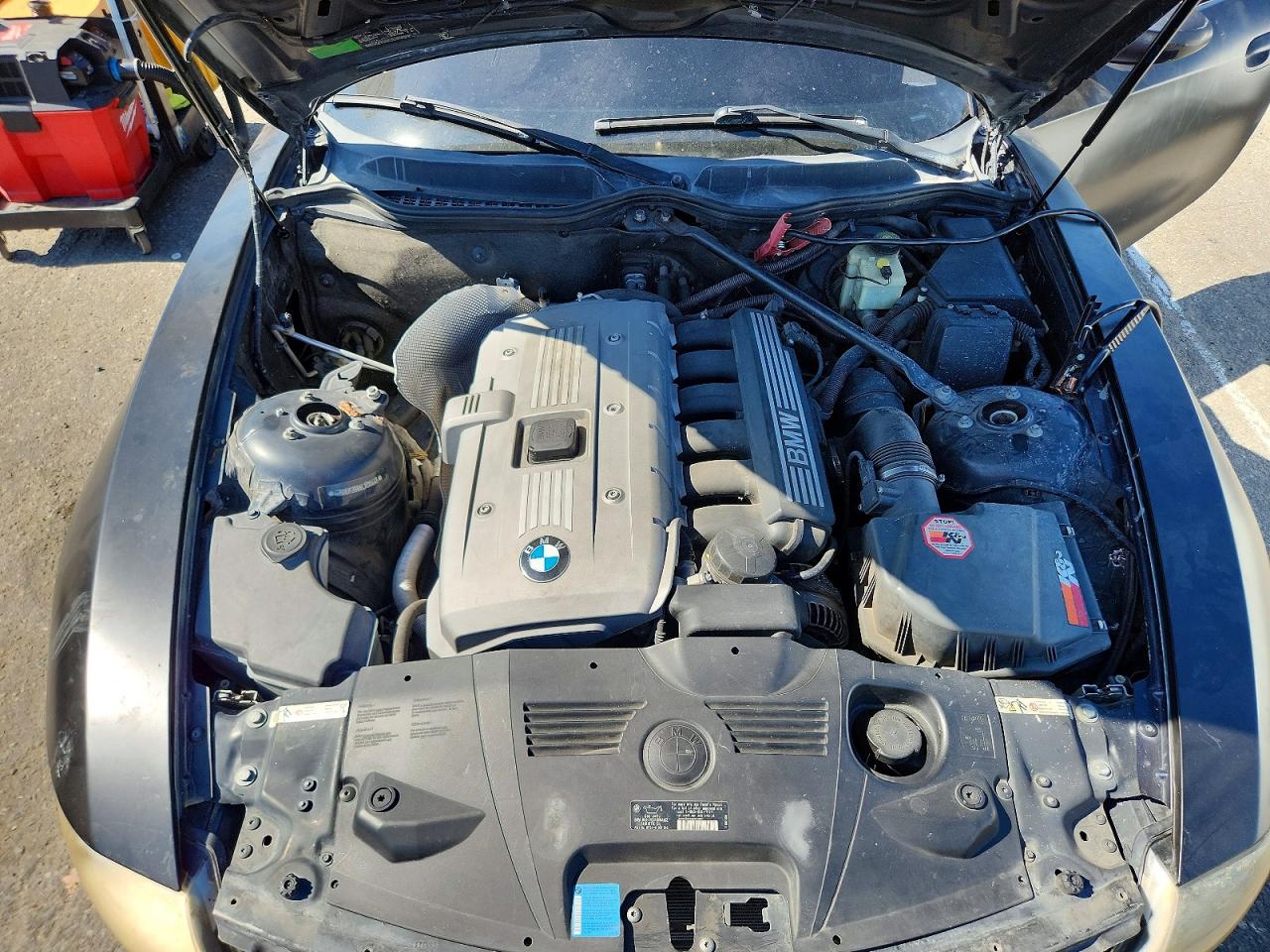 2006 Bmw Z4 3.0si Black vin: 4USBU53566LX00446