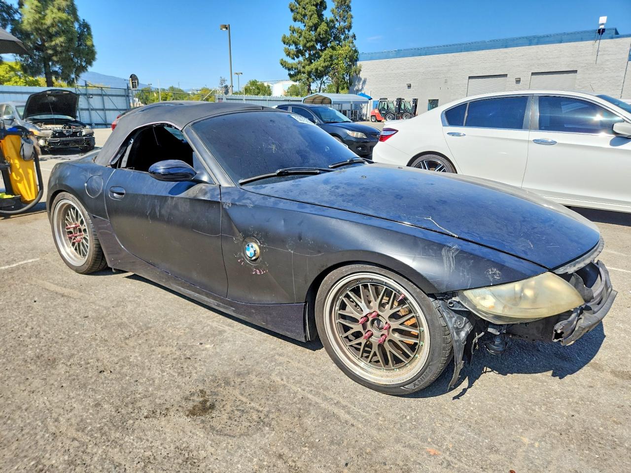2006 Bmw Z4 3.0si Black vin: 4USBU53566LX00446