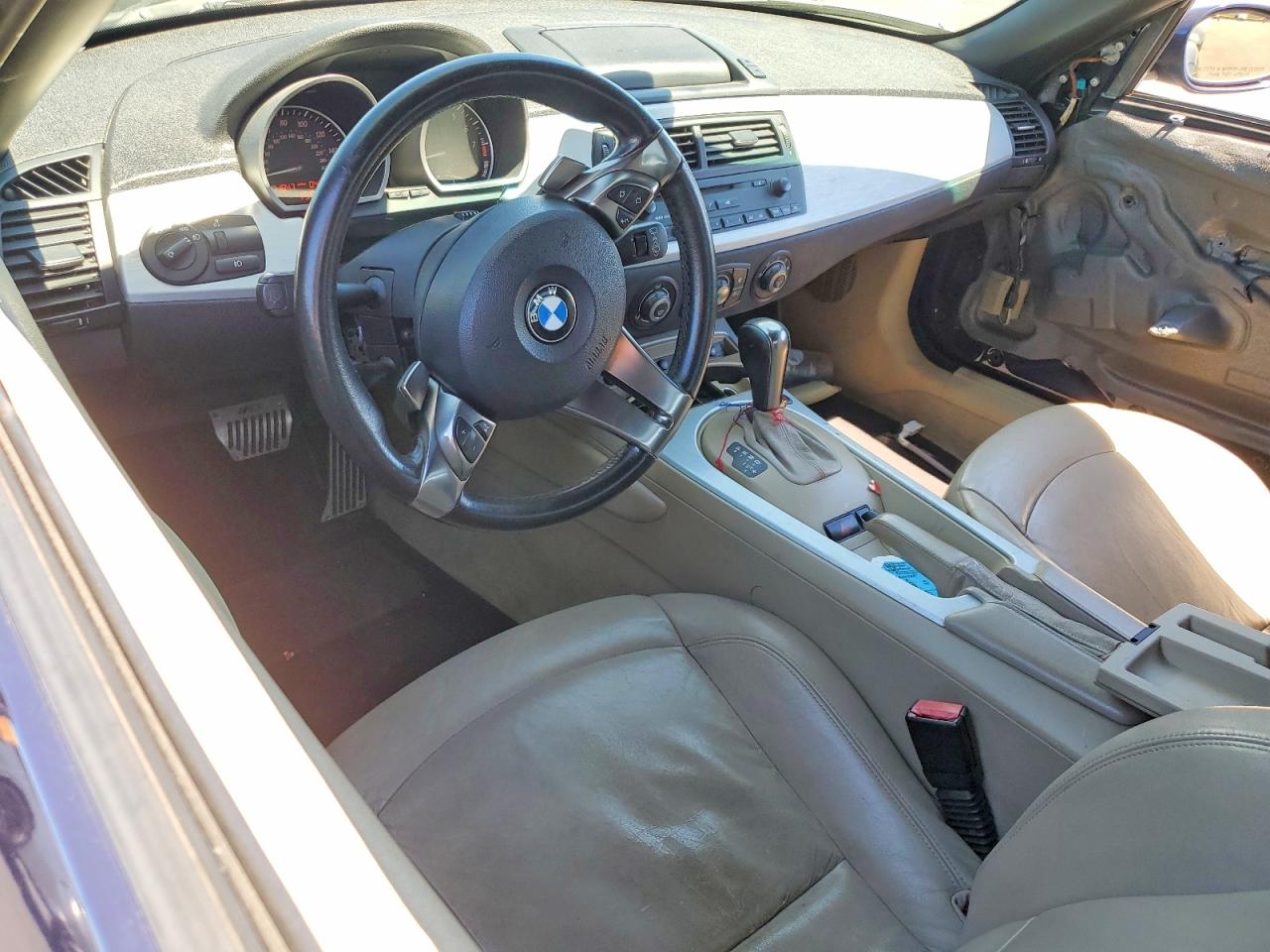 2006 Bmw Z4 3.0si Blue vin: 4USBU53566LX00480