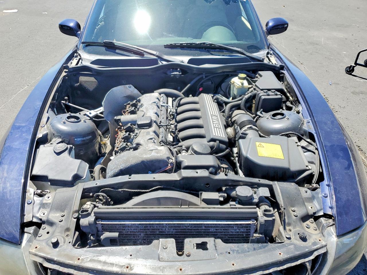 2006 Bmw Z4 3.0si Blue vin: 4USBU53566LX00480