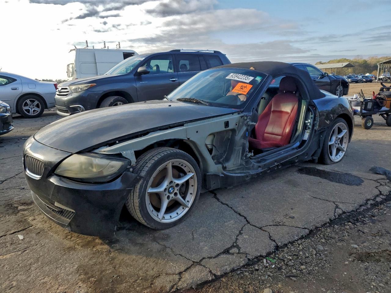 2006 Bmw Z4 3.0si Black vin: 4USBU53576LW91823