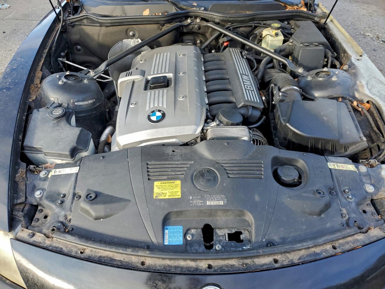 2006 Bmw Z4 3.0si Black vin: 4USBU53576LW91823