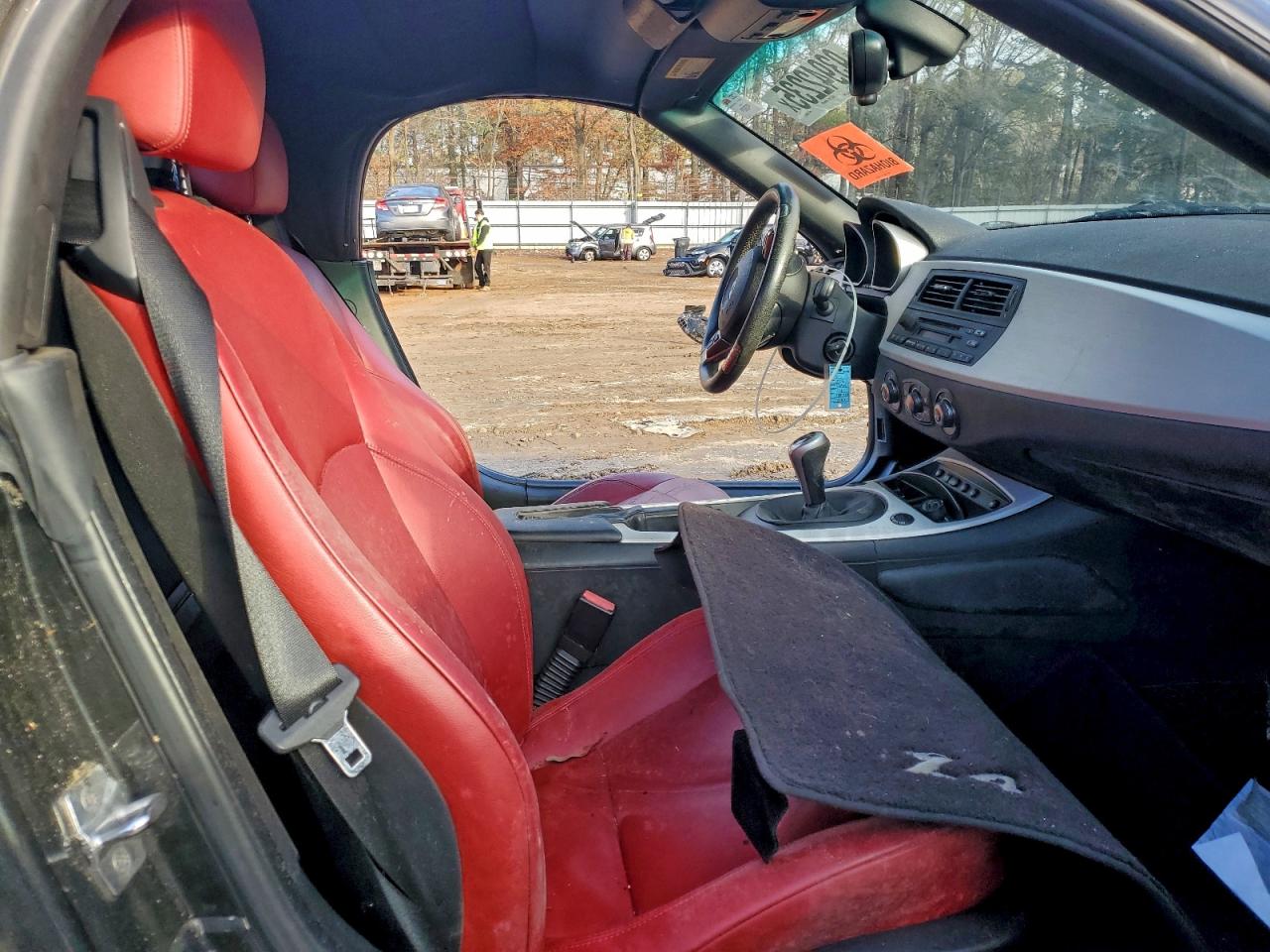 2006 Bmw Z4 3.0si Black vin: 4USBU53576LW91823