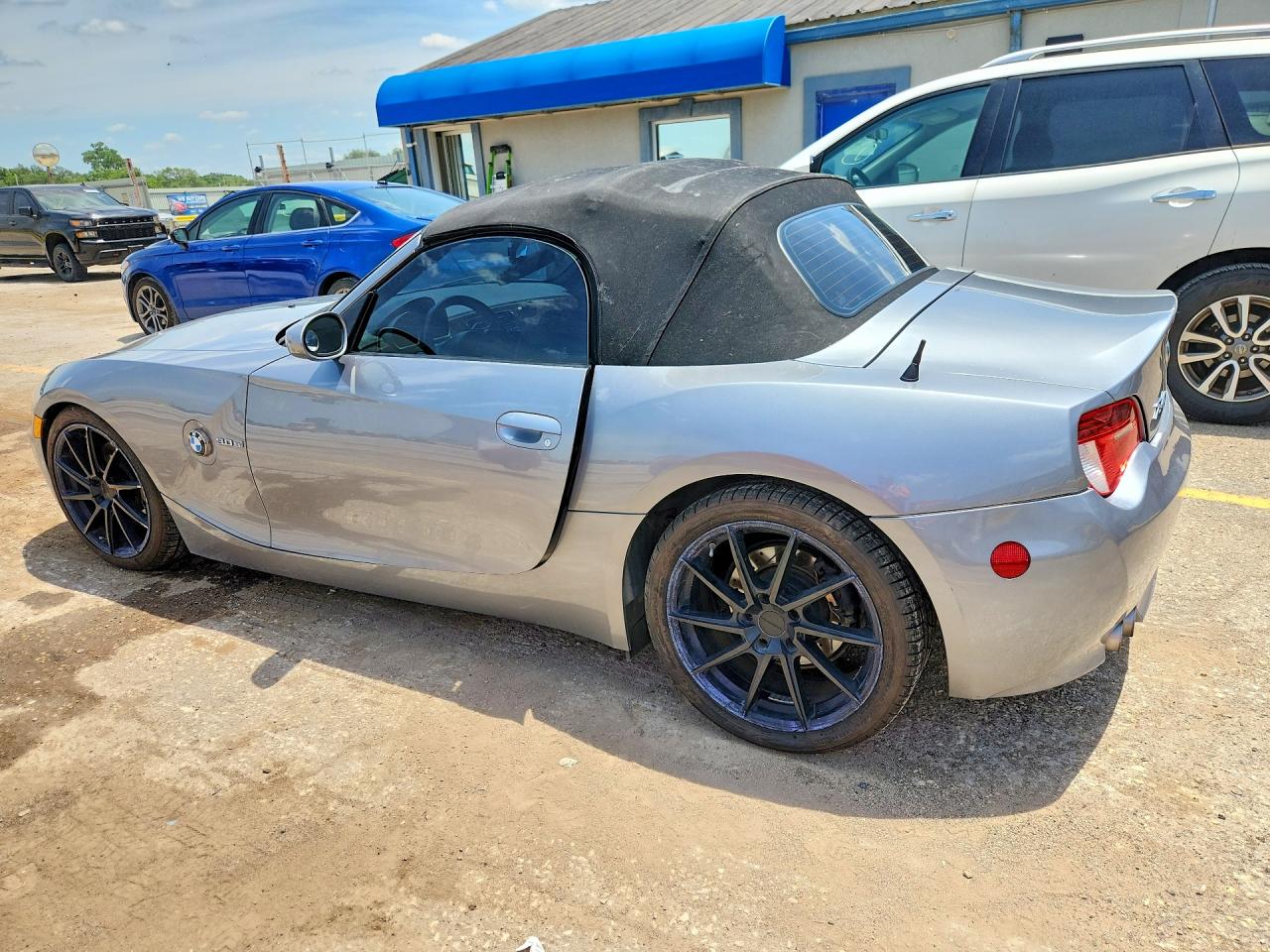 2007 Bmw Z4 3.0si Silver vin: 4USBU53577LX02580