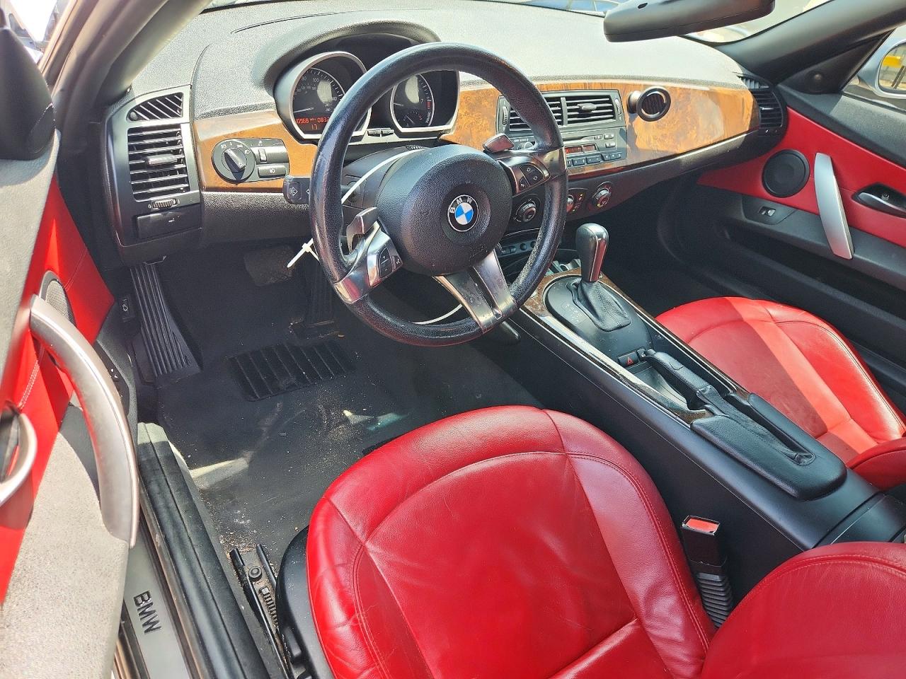 2007 Bmw Z4 3.0si Silver vin: 4USBU53577LX02580