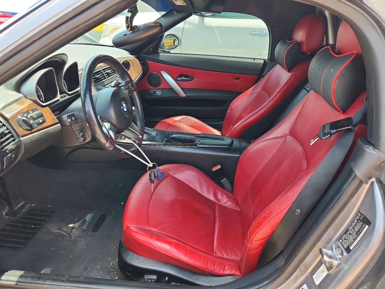 2007 Bmw Z4 3.0si Silver vin: 4USBU53577LX02580