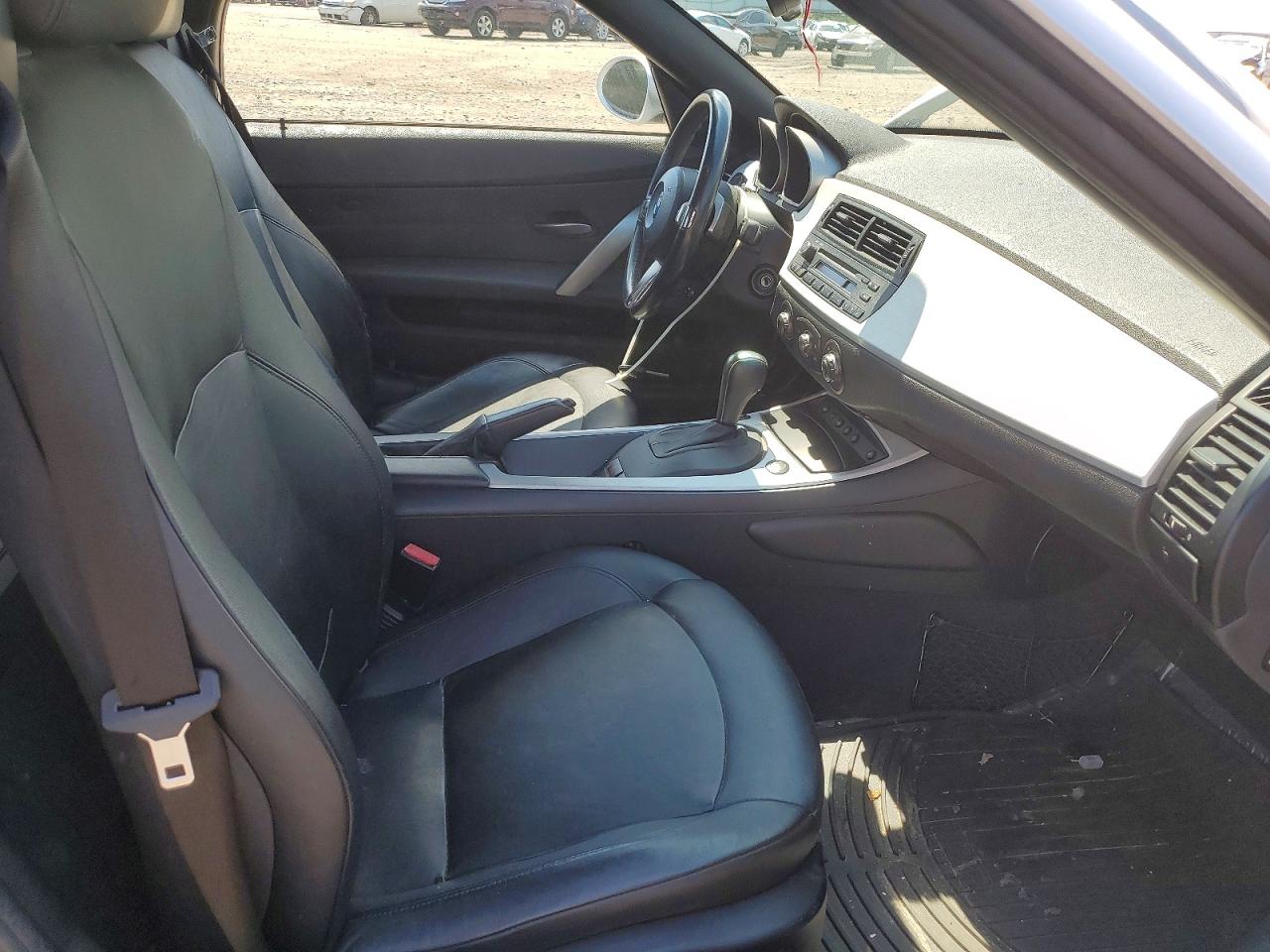 2006 Bmw Z4 3.0si Silver vin: 4USBU53586LX00514