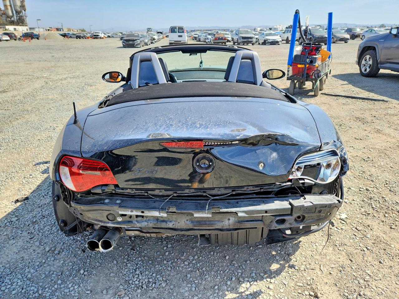 2006 Bmw Z4 3.0si Black vin: 4USBU53596LX00988