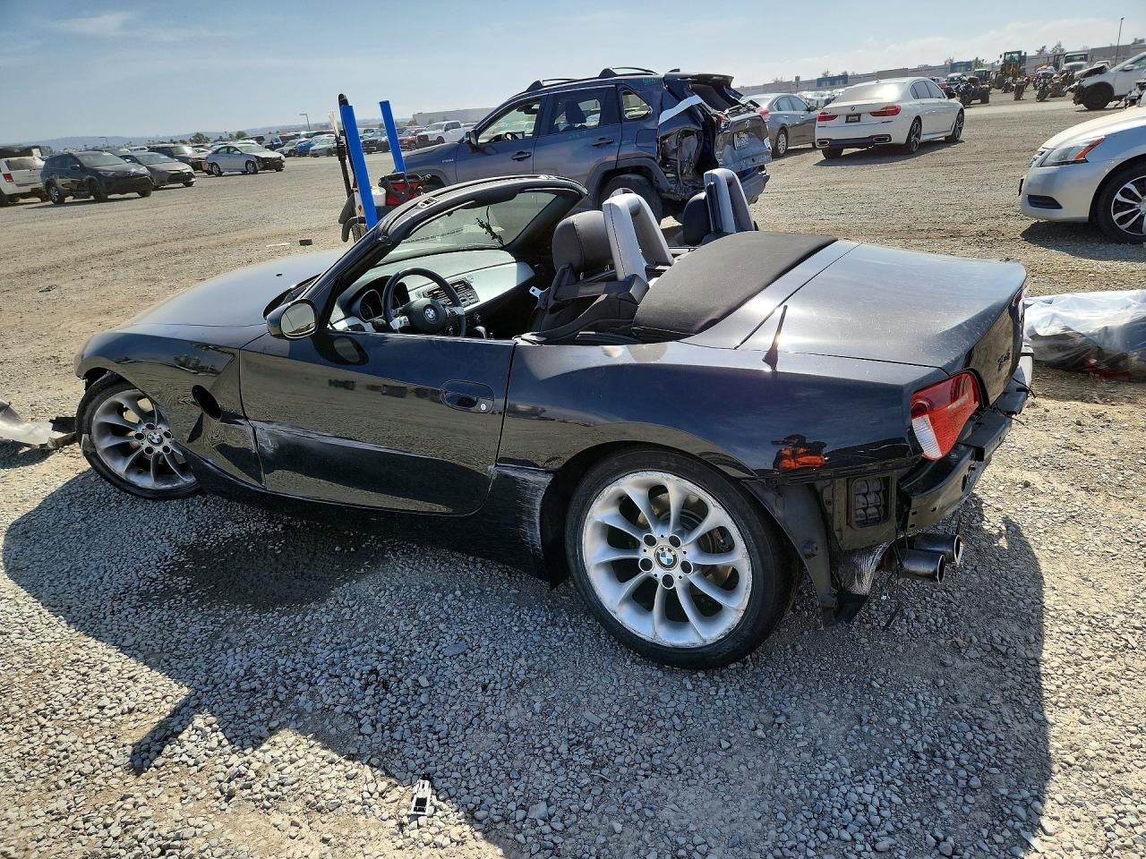 2006 Bmw Z4 3.0si Black vin: 4USBU53596LX00988