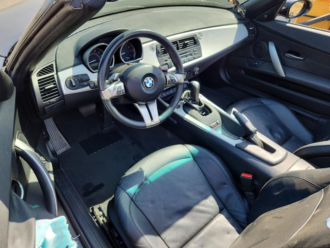 2006 Bmw Z4 3.0si Black vin: 4USBU53596LX00988