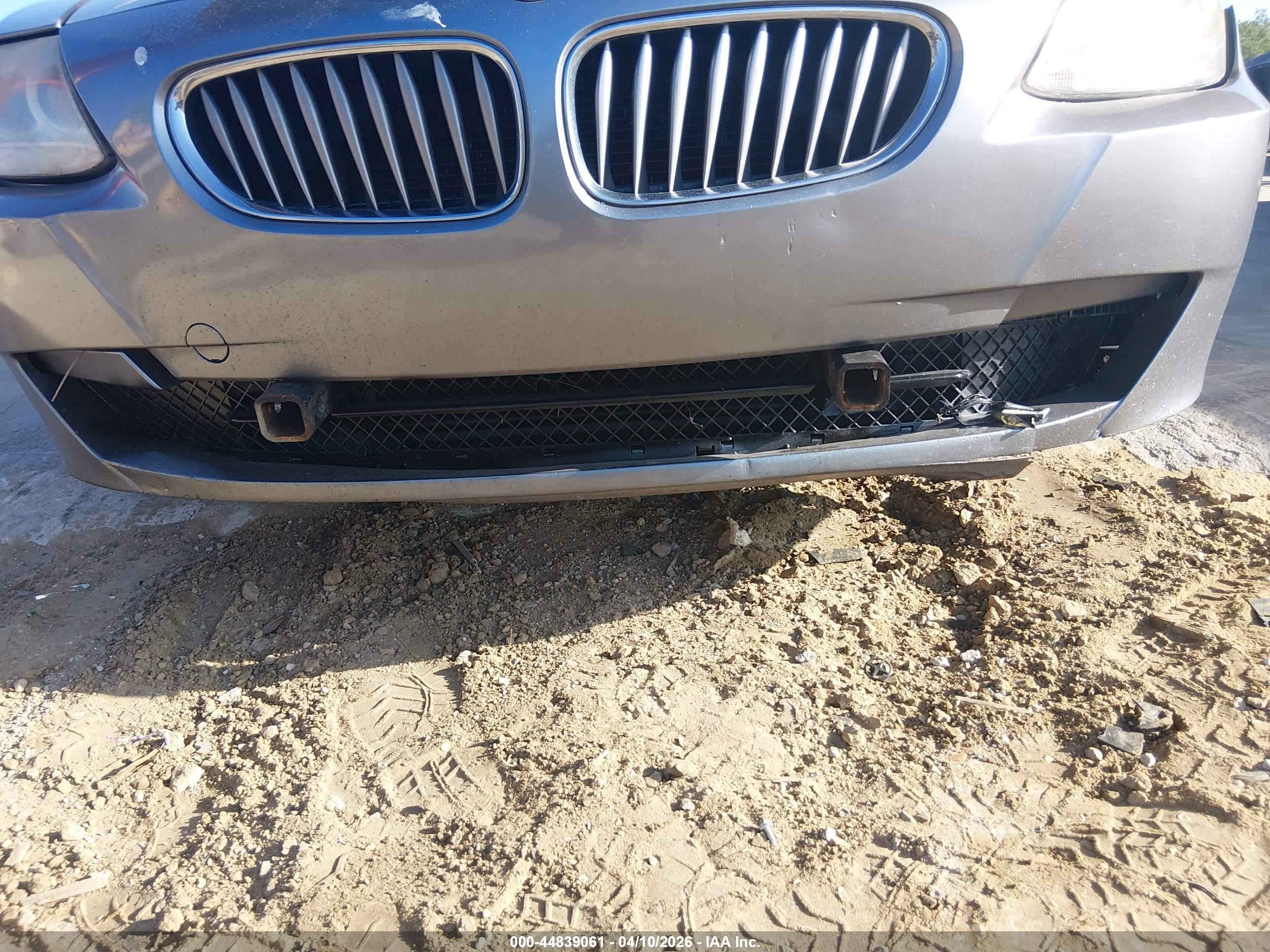 2007 Bmw Z4 3.0si Серый vin: 4USBU53597LW92974