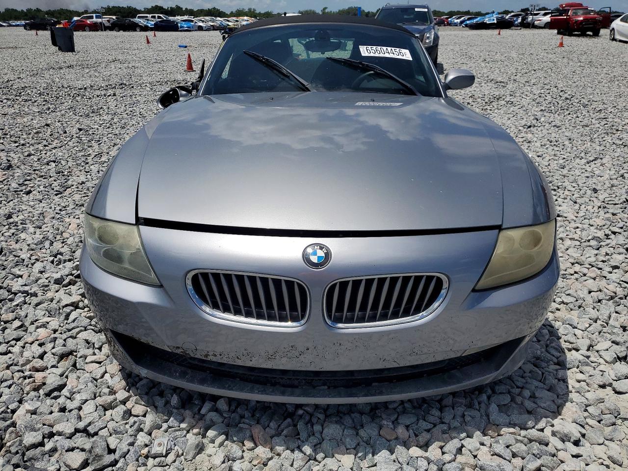2007 Bmw Z4 3.0si Silver vin: 4USBU53597LX03472
