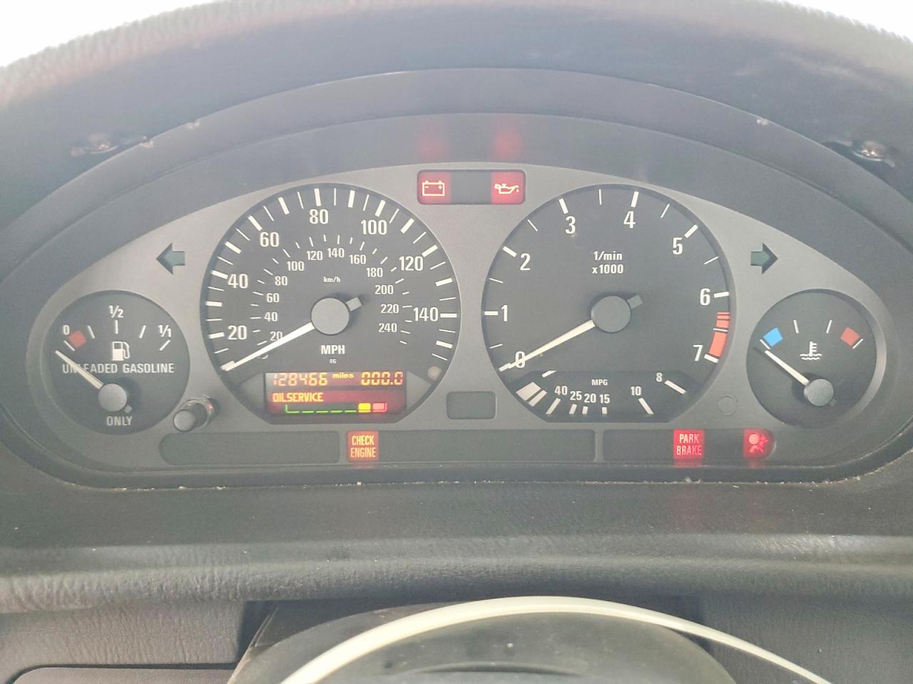 1996 Bmw 328 I Automatic Синий vin: 4USCD2329TLB30790